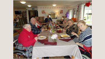 Stevenage care home Resident celebrates birthday